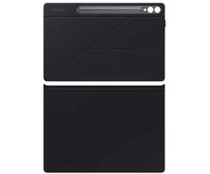 EF-BX810PBE Samsung Smart Book Cover for Galaxy Tab S9+/S9 FE+ Juodas (Damaged Package) (Pažeista pakuotė)