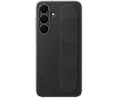 Dėklas Samsung Galaxy S25 FE Standing Grip Cover Juodas