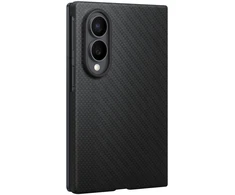Dėklas KF971SBE Carbon Magnet Samsung Galaxy Fold 8, Juodas