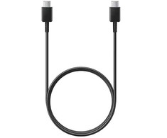 EP-DA705BBE Samsung USB-C/USB-C duomenų kabelis 3A 1 m juodas (pažeidimų paketas)