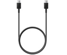 EP-DA905BBE Samsung USB-C/USB-C duomenų kabelis 3A 1m juodos spalvos (Bulk)