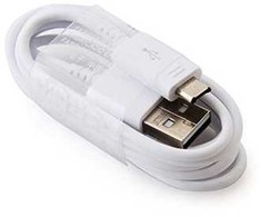 EP-DG925UWE Samsung microUSB Data kabelis 1.2m baltos spalvos (Bulk)