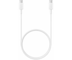 EP-DG980BWE Samsung USB-C/USB-C duomenų kabelis 3A 1m baltos spalvos (Bulk)