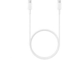 EP-DN975BWE Samsung USB-C/USB-C duomenų kabelis 5A 1m Baltas (OOB Masinis)