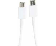 EP-DN980BWE Samsung USB-C/USB-C duomenų kabelis 1m baltos spalvos (Bulk)