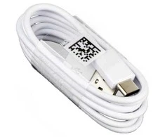 Samsung įkrovimo kabelis / duomenų kabelis USB prie USB-C 1,5 m baltas BULK – EP-DW700CWE