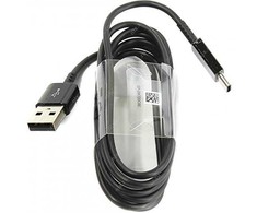 EP-DW720CBE Samsung USB-C duomenų kabelis 1.5m juodos spalvos (Bulk)