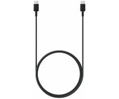 EP-DX510JBE Samsung USB-C/USB-C duomenų kabelis 5A 1.8m juodos spalvos (OOB Bulk)