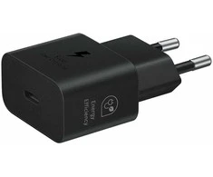 EP-T2510NBE Samsung USB-C 25W Kelioninis įkroviklis juodos spalvos