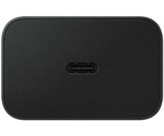 EP-T4511XBE Samsung USB-C 45W kelioninis įkroviklis + USB-C duomenų kabelis juodas (pažeista pakuotė)