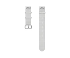 ET-SOL31LSE Samsung Galaxy Watch 4/5/6/7 Stylish Sport apyrankė 20mm M/L sidabro spalvos