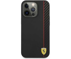 Dėklas Ferrari FESAXHCP13LBK, skirtas iPhone 13 Pro/13, juodas