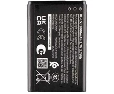 For_Nokia „Nokia BL-L5J“ ličio jonų baterija, 1000 mAh (OEM)