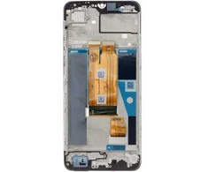 LCD ekranas + jutiklinis blokas + priekinis dangtelis, skirtas „Realme Note 60“