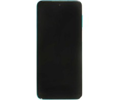 Dėklas For_Xiaomi LCD Ekranas + Touch Unit + priekinis dangtelis skirtas Xiaomi Redmi Note 9 Pro/9S/9 Pro Max Aurora Mėlyna