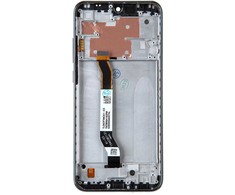 Dėklas For_Xiaomi LCD Ekranas + Touch Unit + priekinis dangtelis, skirtas Xiaomi Redmi Note 8T Juodas (be logotipo)