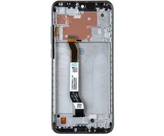 Dėklas For_Xiaomi LCD Ekranas + Touch Unit + priekinis dangtelis, skirtas Xiaomi Redmi Note 8T Juodas (be logotipo)