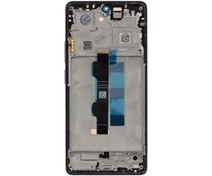 For_Xiaomi „Xiaomi Redmi Note 14S Midnight Juodas“ LCD ekranas + lietimui jautrus skydelis + priekinis dangtelis