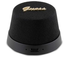 Guess Magnetic Script Metal Logo - Bluetooth garsiakalbis V5.3 juodas