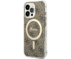 GUESS GUHMP13LH44 IPHONE 13 PRO / 13 6.1" RUDAS / RUDAS KIETAS DĖKLAS 4G MAGSAFE