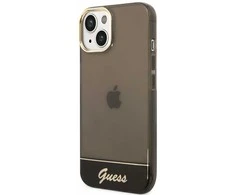 Dėklas GUESS GUHCP14MHGCOK IPHONE 14 PLUS / 15 PLUS 6.7 "Juodas / Juodas HARDCASE TRANSLUCENT