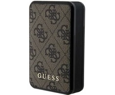 Guess Powerbank 18W GUPB10DP4GEGW 10000mAh rudos spalvos 4G odinis metalinis logotipas