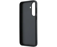 Guess PU 4G Metal Classic Logo dėklas skirtas Samsung Galaxy A37 pilkos spalvos