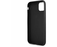 Dėklas Apple iPhone 11 Guess Big Metal Logo GUHCN614GMGGR juodos spalvos