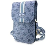 Dėklas Guess krepšys 4G Stripes (GUWBP4RPSB) mėlynos spalvos