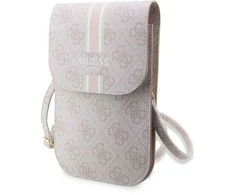 Bag Guess 4G Stripes (GUWBP4RPSP) telefono dėklas rožinės spalvos