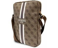 Krepšys planšetiniam kompiuteriui 10″ Guess 4G Stripes (GUTB10P4RPSW) rudos spalvos