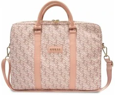 Guess krepšys kompiuteriui GUCB15HGCFSEP 16″rožinės spalvos GCube Stripes