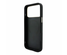 Guess Embossed 4G Classic MagSafe dėklas skirtas iPhone 18 Pro Max / iPhone 17 Pro Max juodas