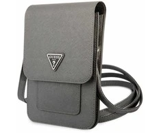 Krepšys Guess Saffiano Triangle (GUWBSATMGR) pilkos palvos