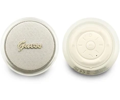 Guess Script Metal Logo Bluetooth Speaker 5W Gold