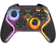 iPega 9666TH Bluetooth RGB Gamepad for Android/iOS/PS3/PS4/PC/N-Switch Juodas (Damage Package)
