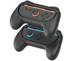 iPega SW2055D Grip for JoyCon Controllers Nintendo Switch 2 juodos spalvos