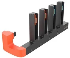 iPega SW2185 Charger Dock for JoyCon Controllers Nintendo Switch 2 Juodas (Damaged Package) (Pažeista pakuotė)