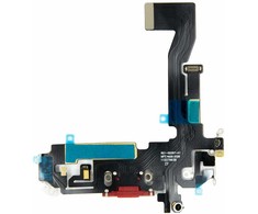 Dėklas Iphone Lcd „iPhone 12/12 Pro Flex“ laidas su įkrovimo jungtimi, raudona