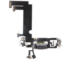 Dėklas Iphone Lcd iPhone 12 mini Flex kabelis su įkrovimo jungtimi, juoda