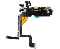 Dėklas Iphone Lcd iPhone 13 Pro Flex kabelis su įkrovimo jungtimi Sidabrinis