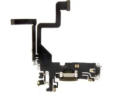 Dėklas Iphone Lcd iPhone 14 Pro Flex kabelis su įkrovimo jungtimi auksinė