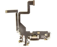 Dėklas Iphone Lcd iPhone 14 Pro Flex kabelis su įkrovimo jungtimi juodos spalvos