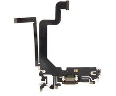 Dėklas Iphone Lcd iPhone 14 Pro Max Flex kabelis su įkrovimo jungtimi auksinė