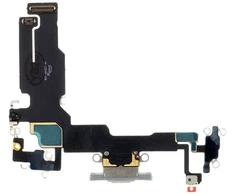 Dėklas Iphone Lcd iPhone 15 lankstusis laidas su įkrovimo jungtimi, mėlynas