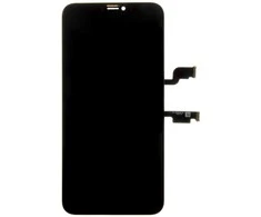 Dėklas Iphone Lcd „iPhone XS Max“ skystųjų kristalų ekranas + jutiklinis blokas, juodas „V Incell“.