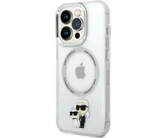 Karl Lagerfeld KLHMP13LHNKCIT Apple iPhone 13 Pro 6,1″ kietas dėklas skaidrus Iconic Karl&amp;Choupette Magsafe