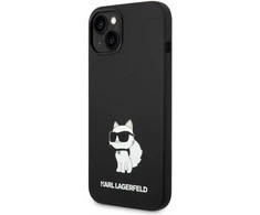 Karl Lagerfeld dėklas iPhone 14 Plus 6,7 KLHCP14MSNCHBCK juodas HC Silicone NFT Choupette