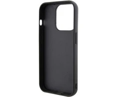 Dėklas Karl Lagerfeld KLHCP15XGSAKCPK IPHONE 15 PRO MAX 6.7 "Juodas/Juodas HARDCASE GRIPSTAND SAFFIANO KARL &amp; CHOUPETTE PINS