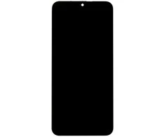 Dėklas LCD ekranas + jutiklinis blokas + priekinis dangtelis Samsung A165 Galaxy A16 4G Juodas (Paslaugų paketas)